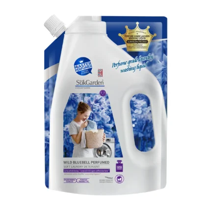 Bule Wind Bell Perfume 500g Lasting Fragrance Friendly skin Antibacterial And anti-mite Liquid Laundry Detergent