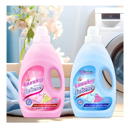 2 Liter Disposable Bottle of Natural Scent Fabric Softener Liquid Detergent for Clothing Apparels