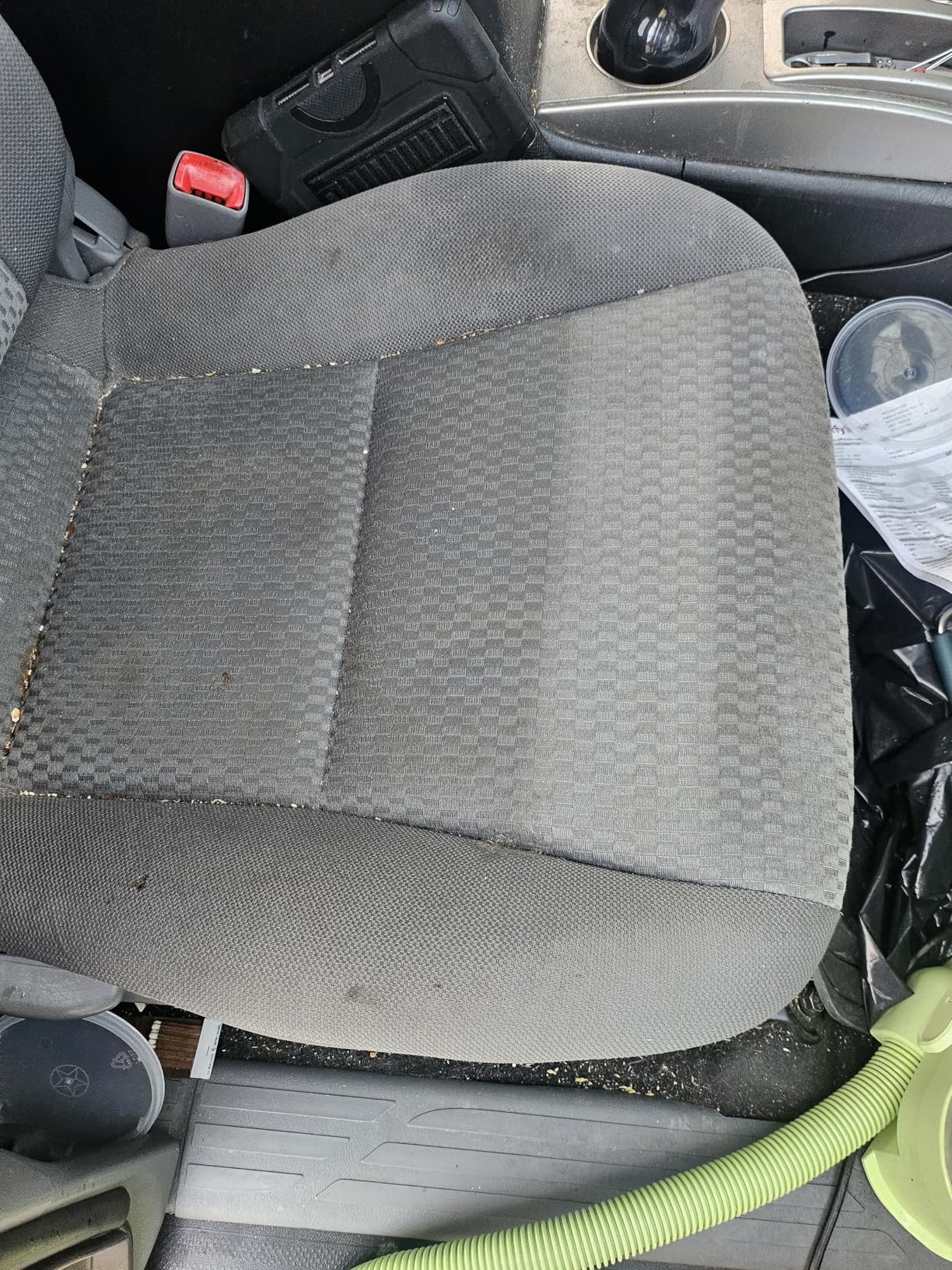 BISSELL Little Green Mini Portable Carpet and Upholstery Deep Cleaner. Car/Auto Detailer. with HydroRinse Self-Cleaning Tool and 4 Tough Stain Tool. Tea Green. 4075 photo review